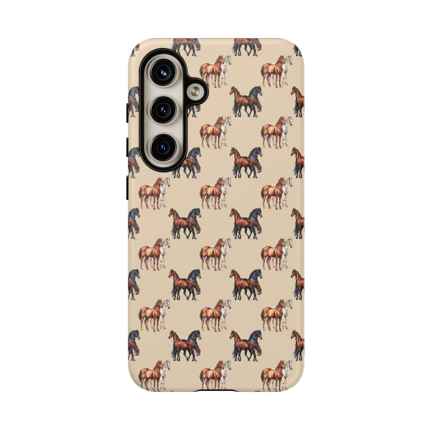 Horse Phone Case Cream