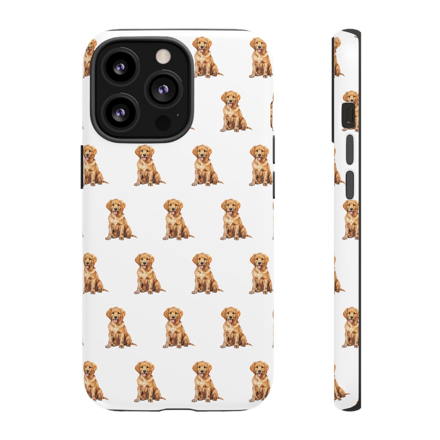 Golden Retriever Phone Case White