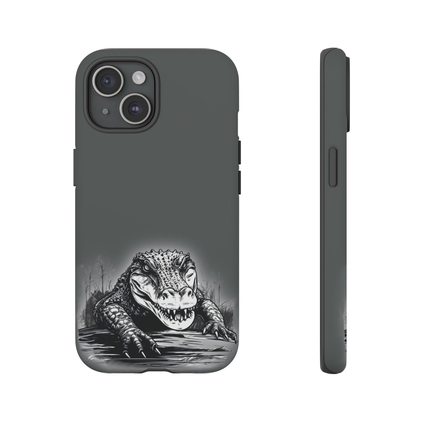 Gator Phone Case Gray