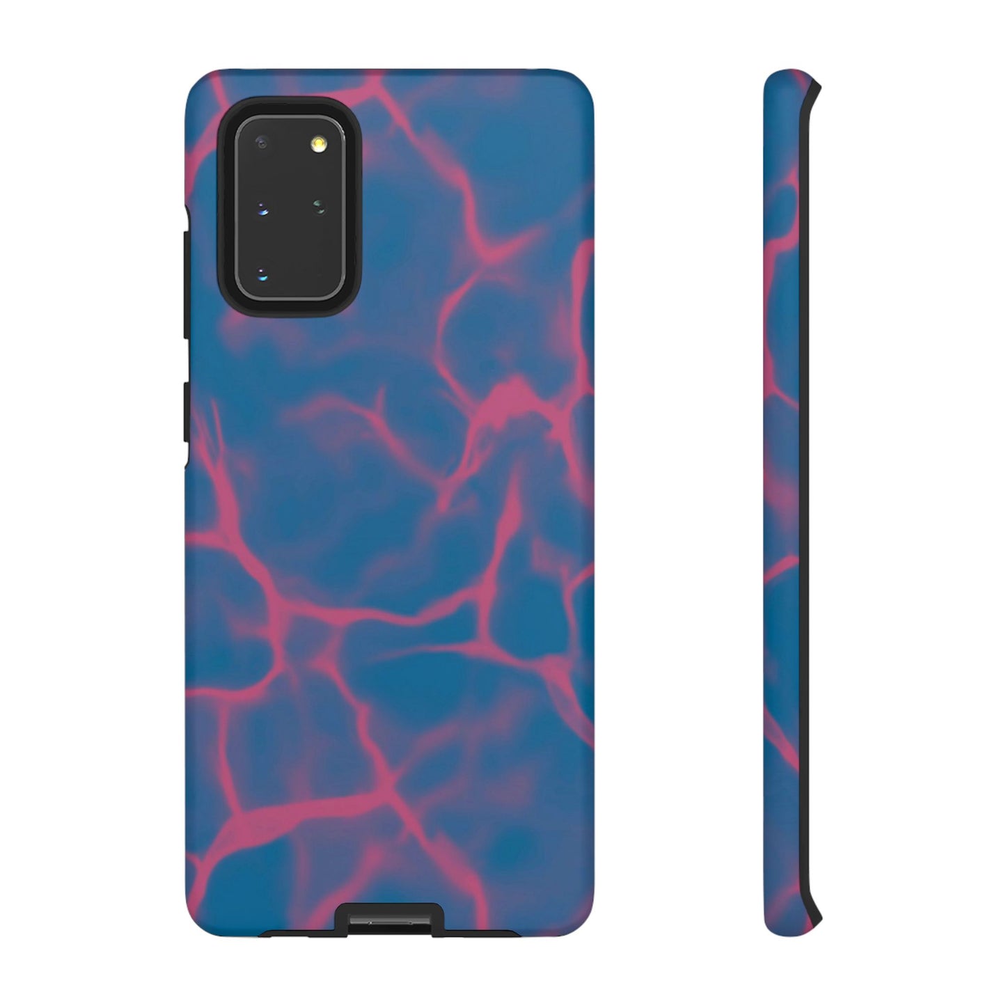 Marble Phone Case Blue Pink