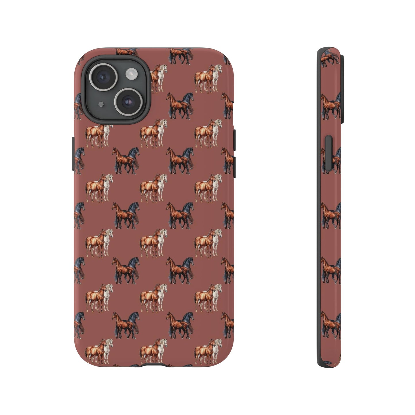 Horse Phone Case Brown