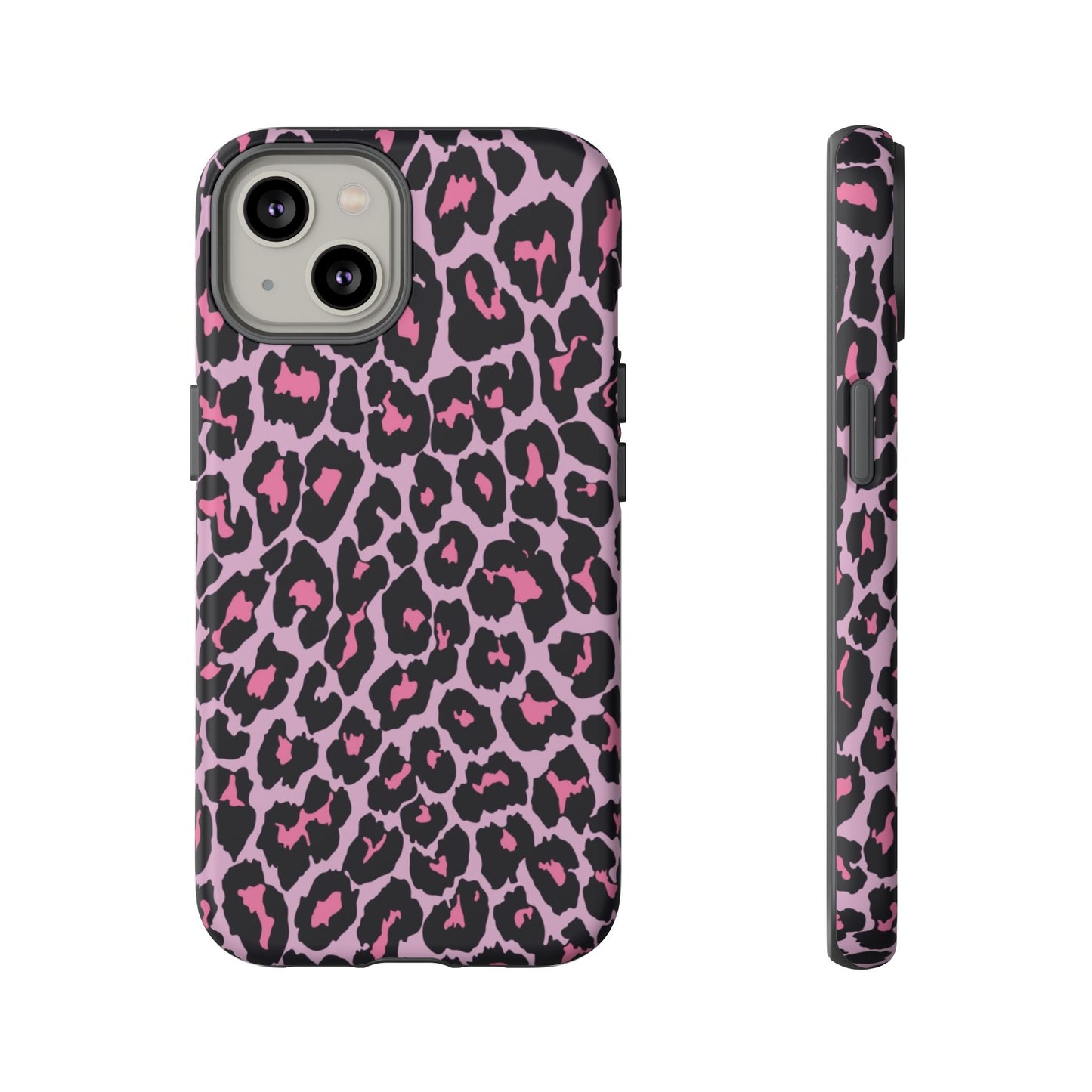 Leopard Print Phone Case Pink