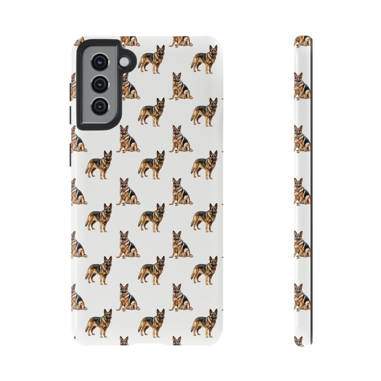 German Shepherd Phone Case White