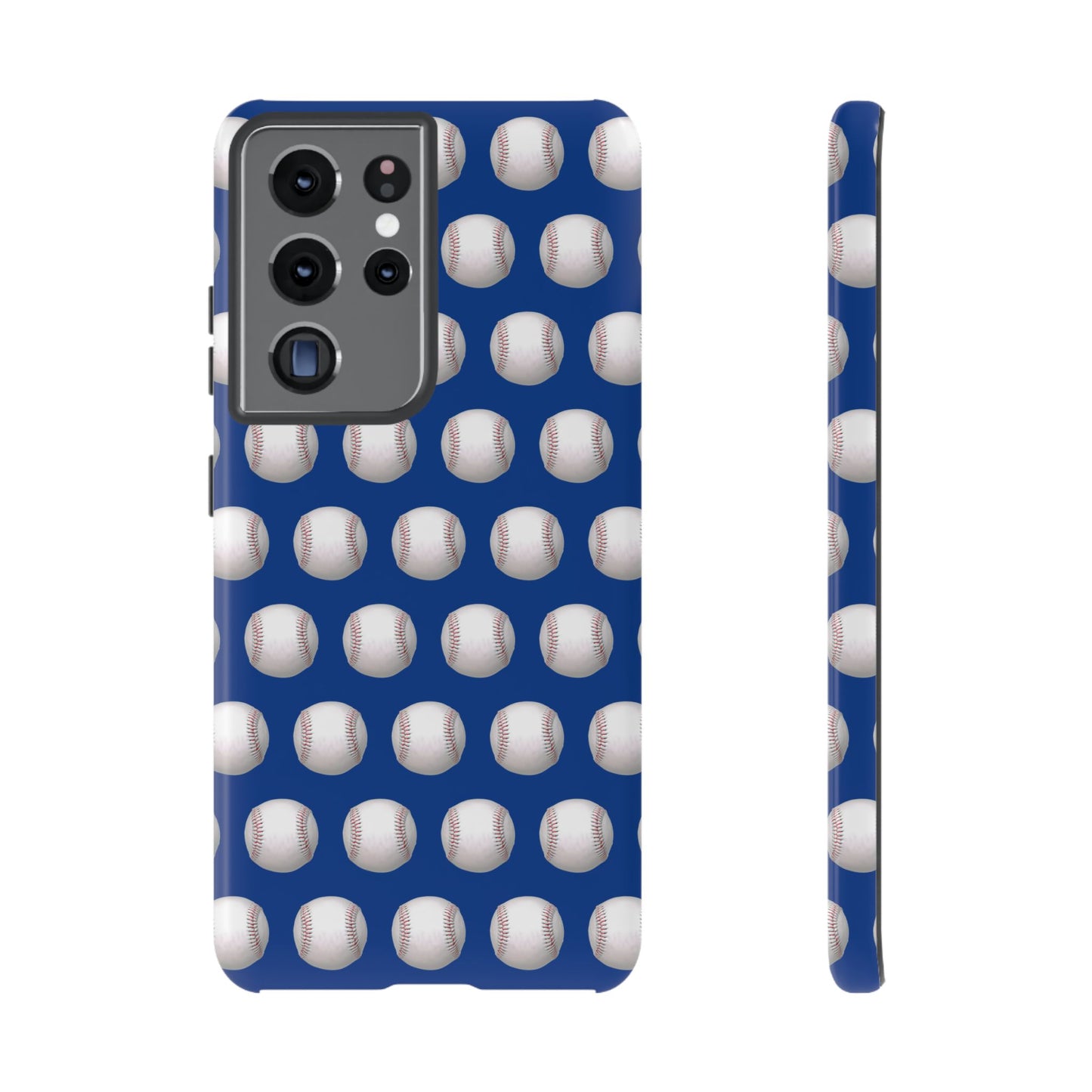 Baseball Phone Case Blue