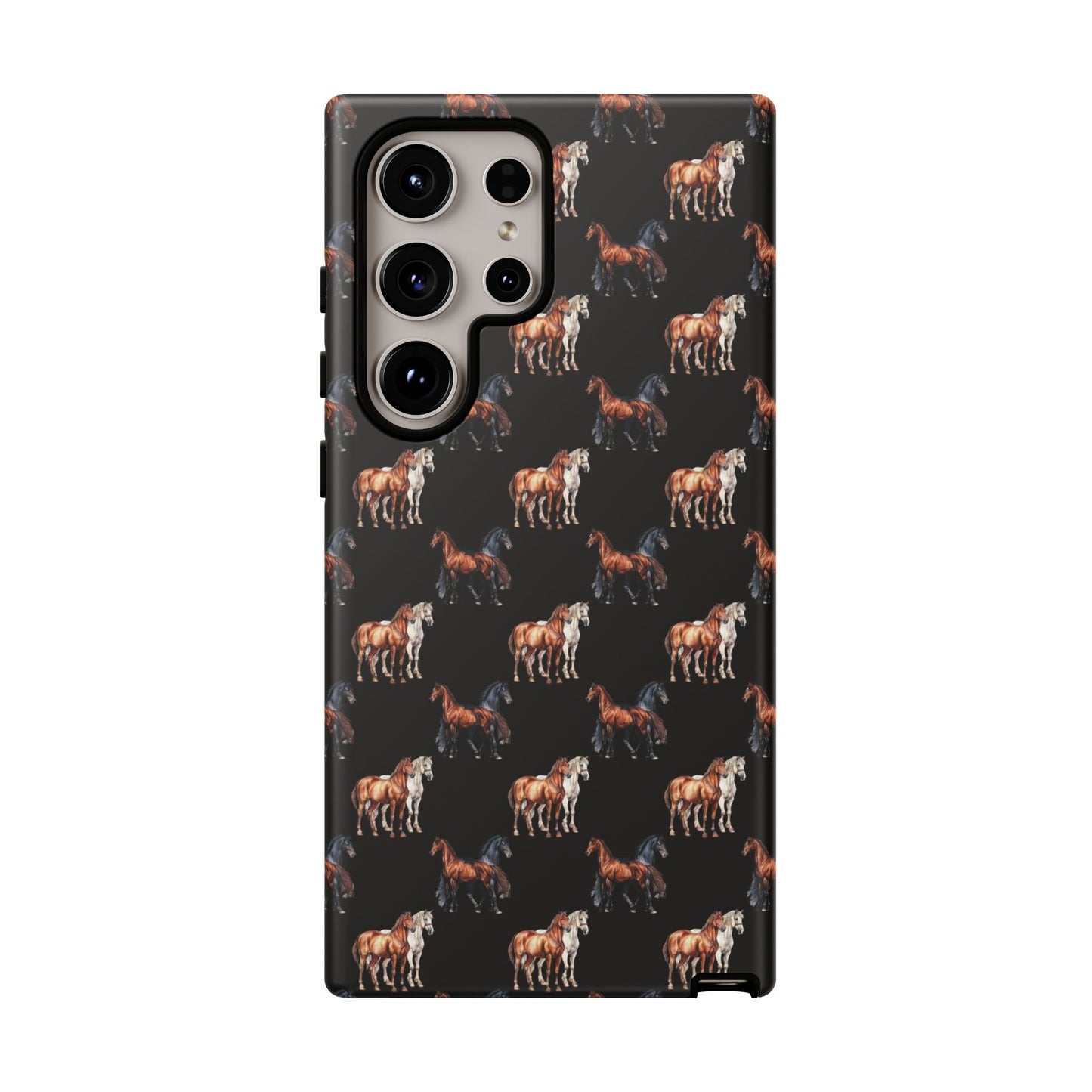 Horse Phone Case Black