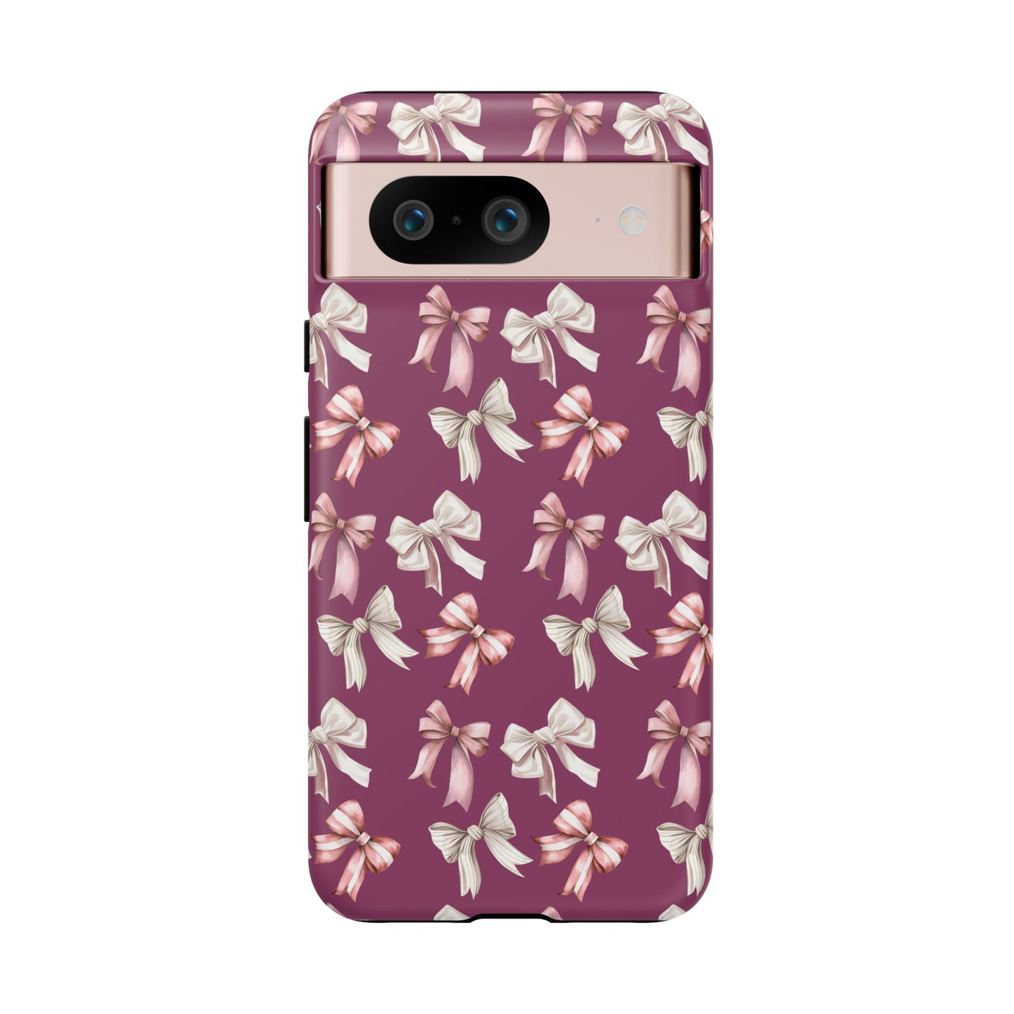 Bow Phone Case Berry