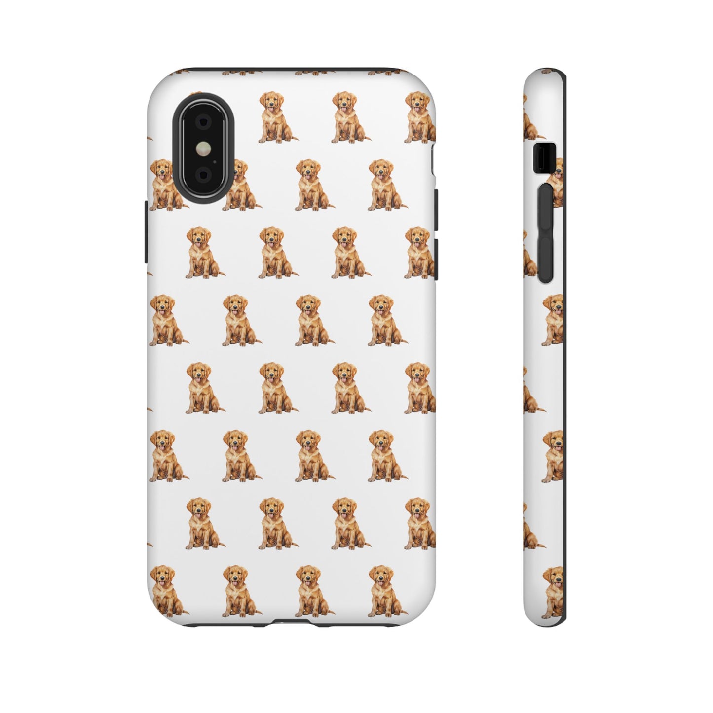 Golden Retriever Phone Case White