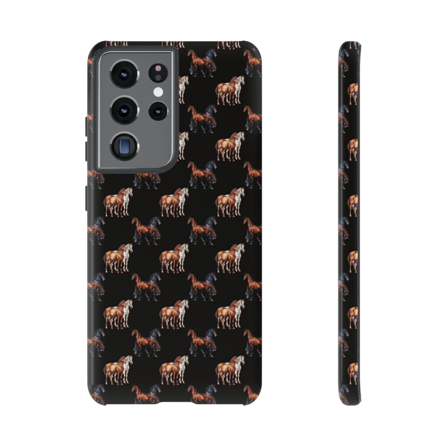 Horse Phone Case Black