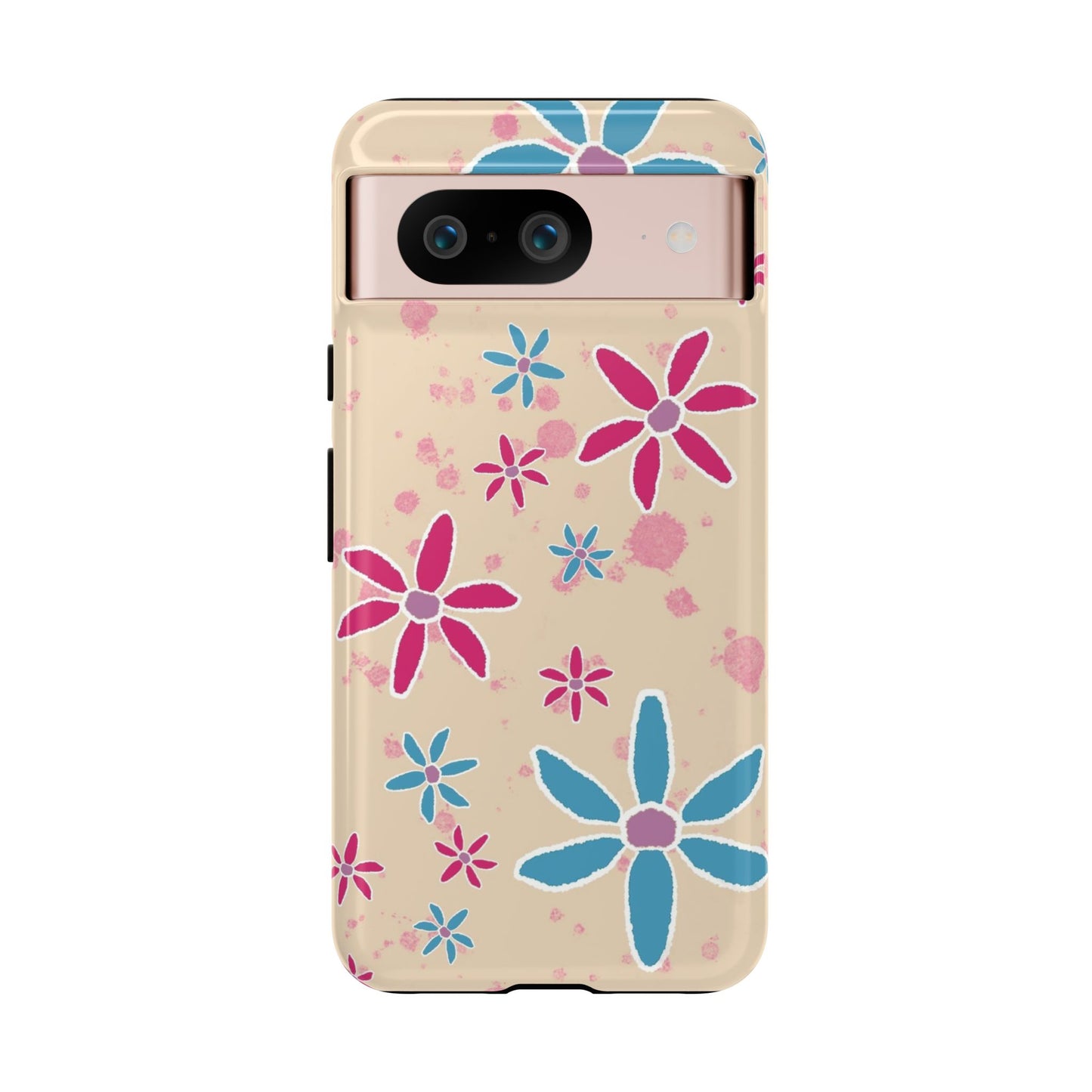 Flower Phone Case Cream