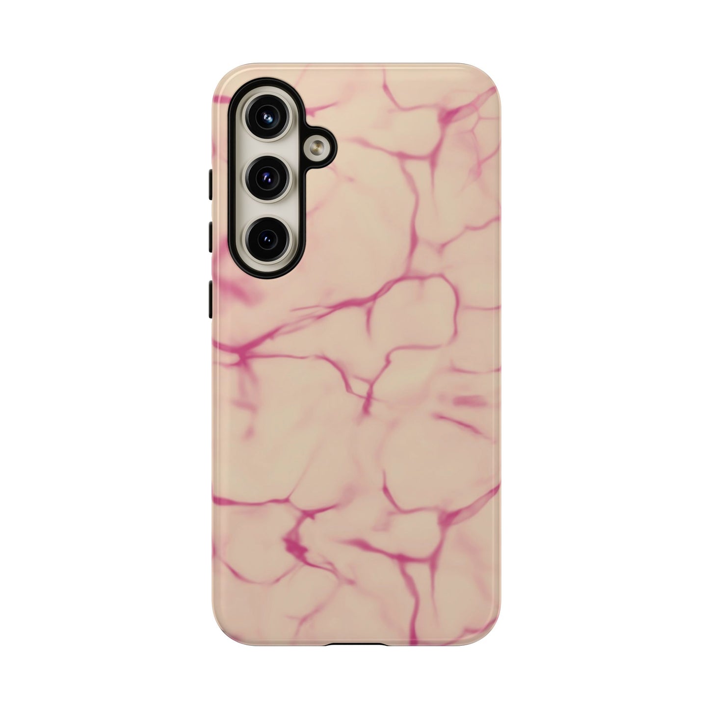 Marble Phone Case Cream Pink