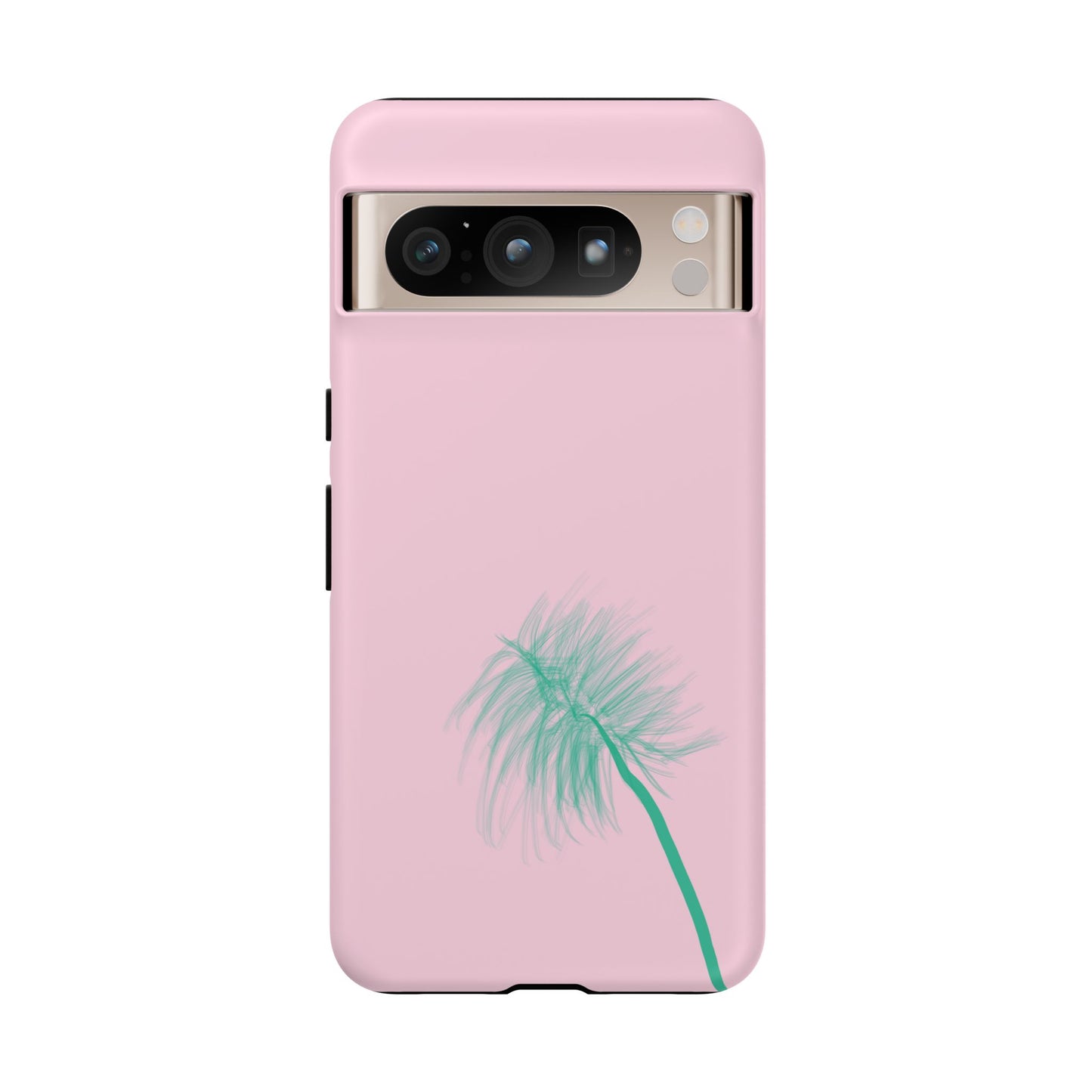 Dandelion Blowball Phone Case Pink