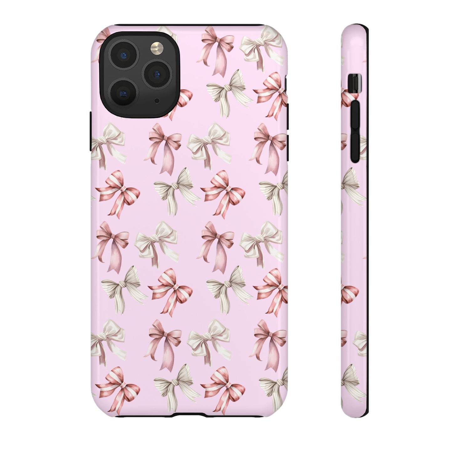 Bow Phone Case Pale Pink