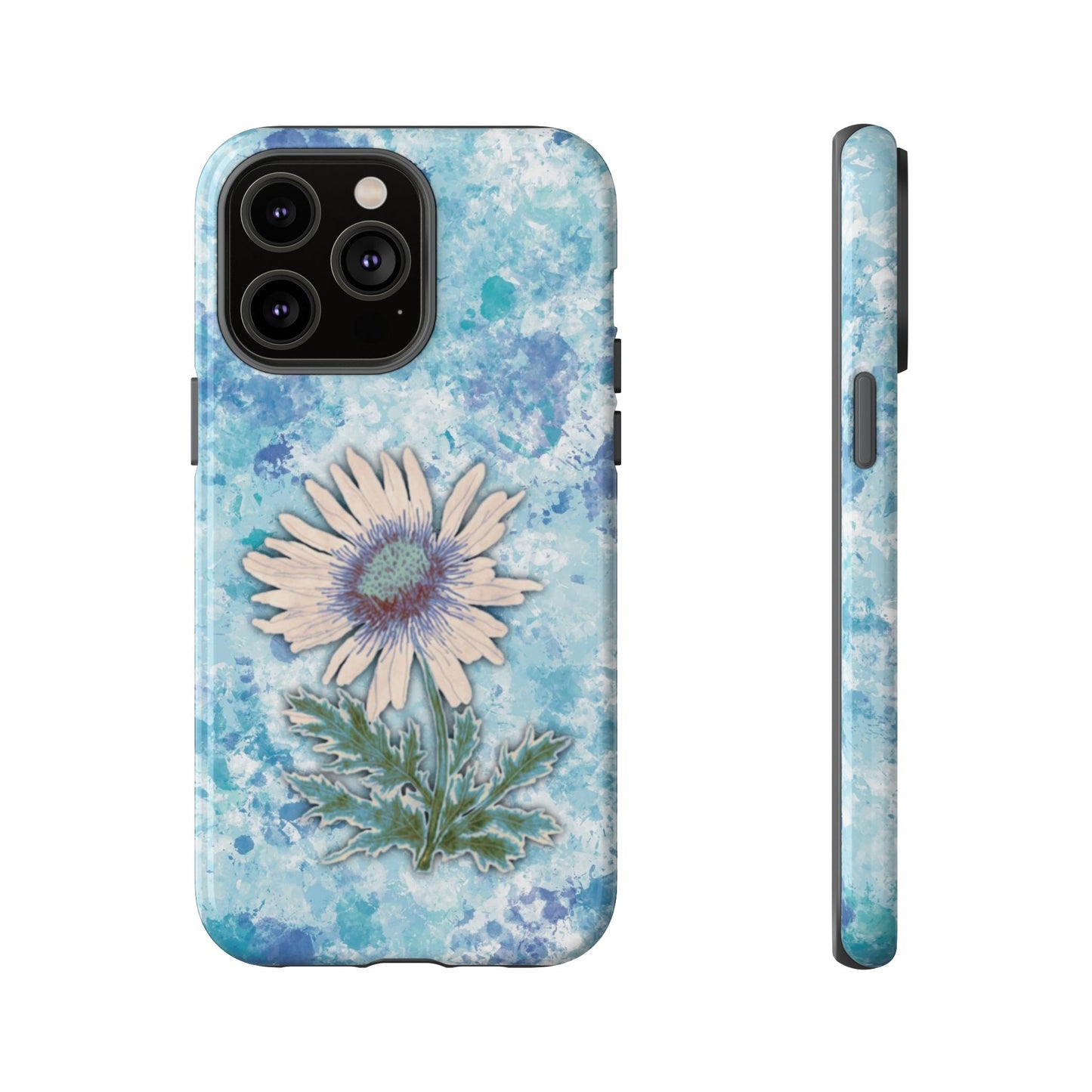 Daisy Phone Case Blue