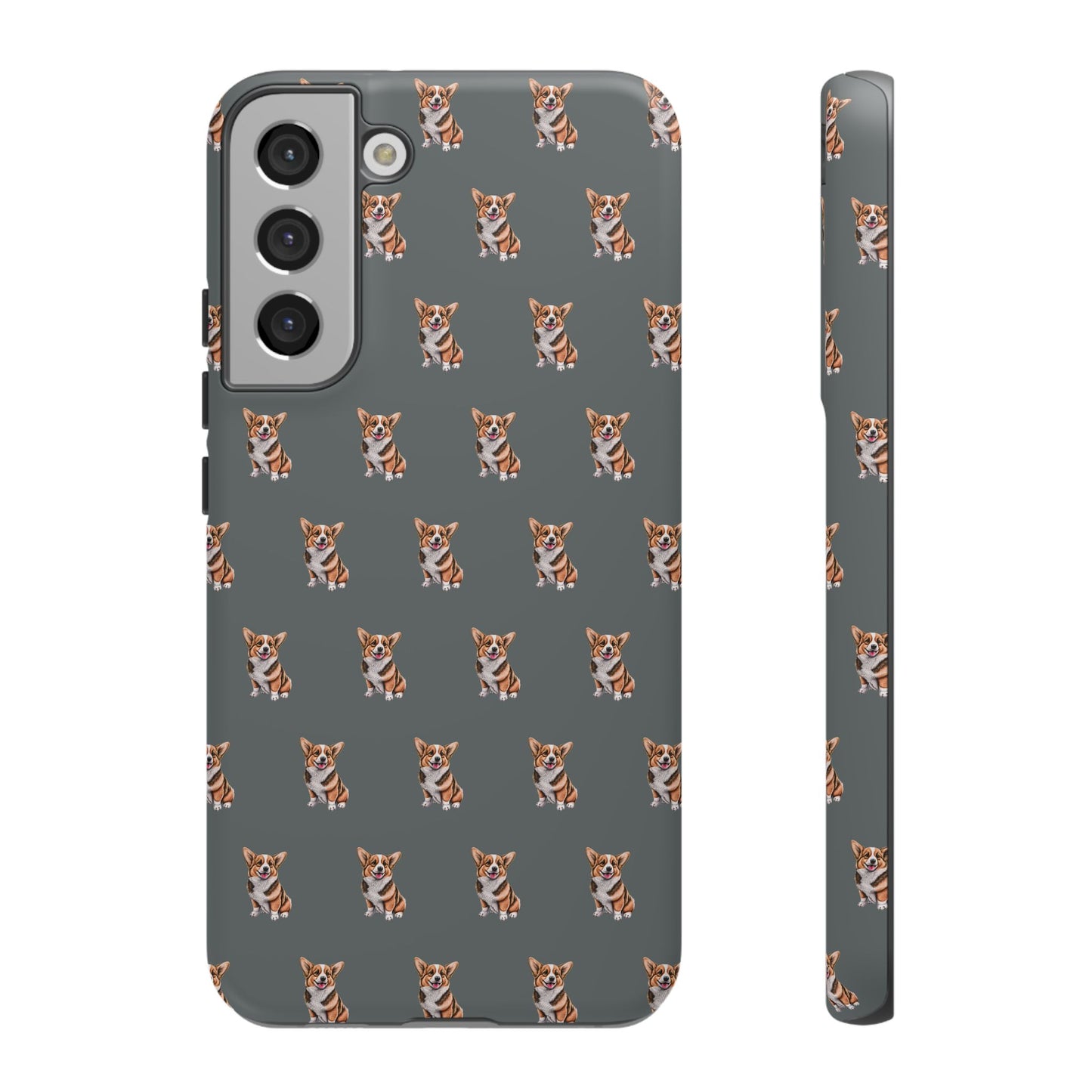 Corgi Phone Case Gray