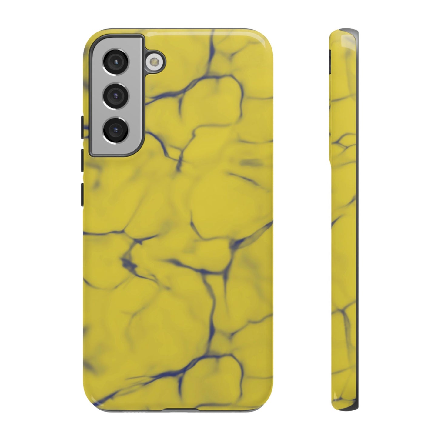 Marble Phone Case Yellow