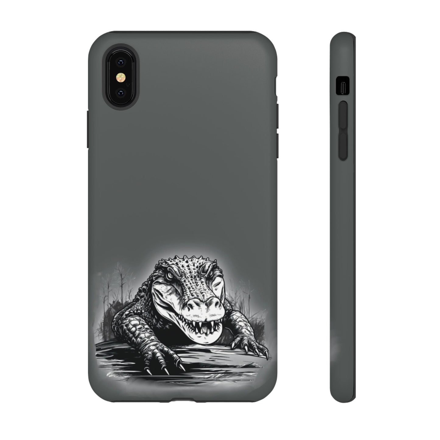 Gator Phone Case Gray