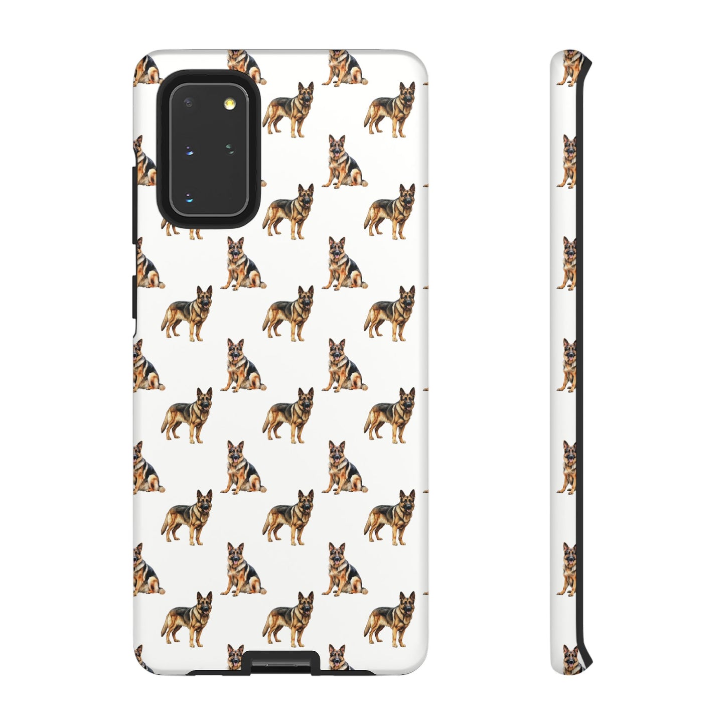 German Shepherd Phone Case White