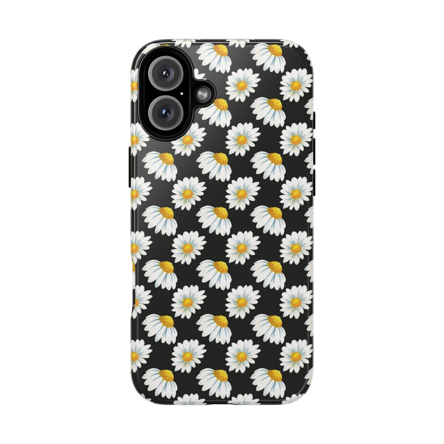 Daisy Phone Case Black