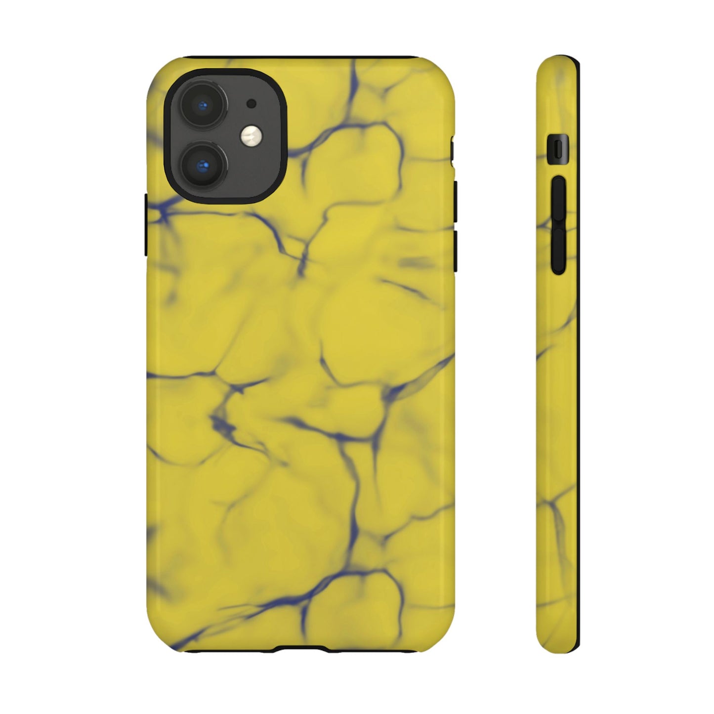 Marble Phone Case Yellow