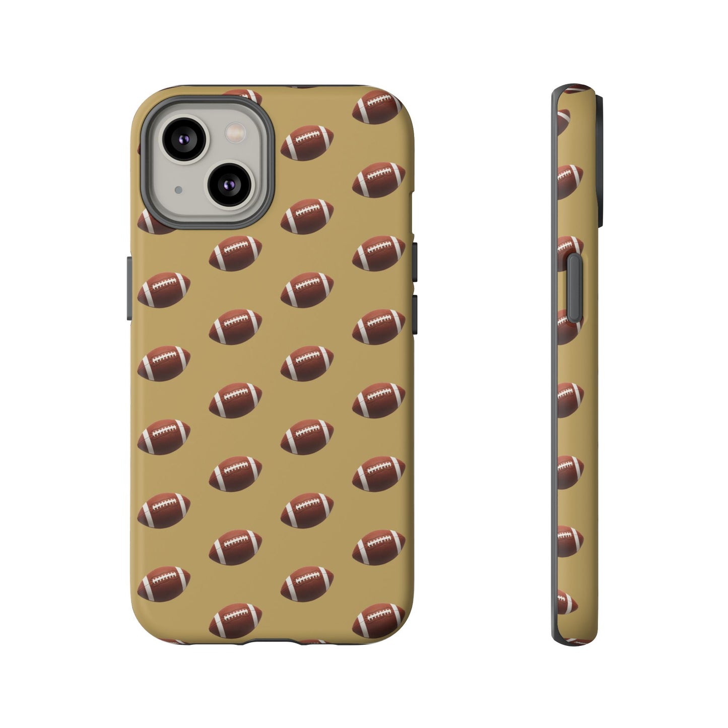 Football Phone Case Gold