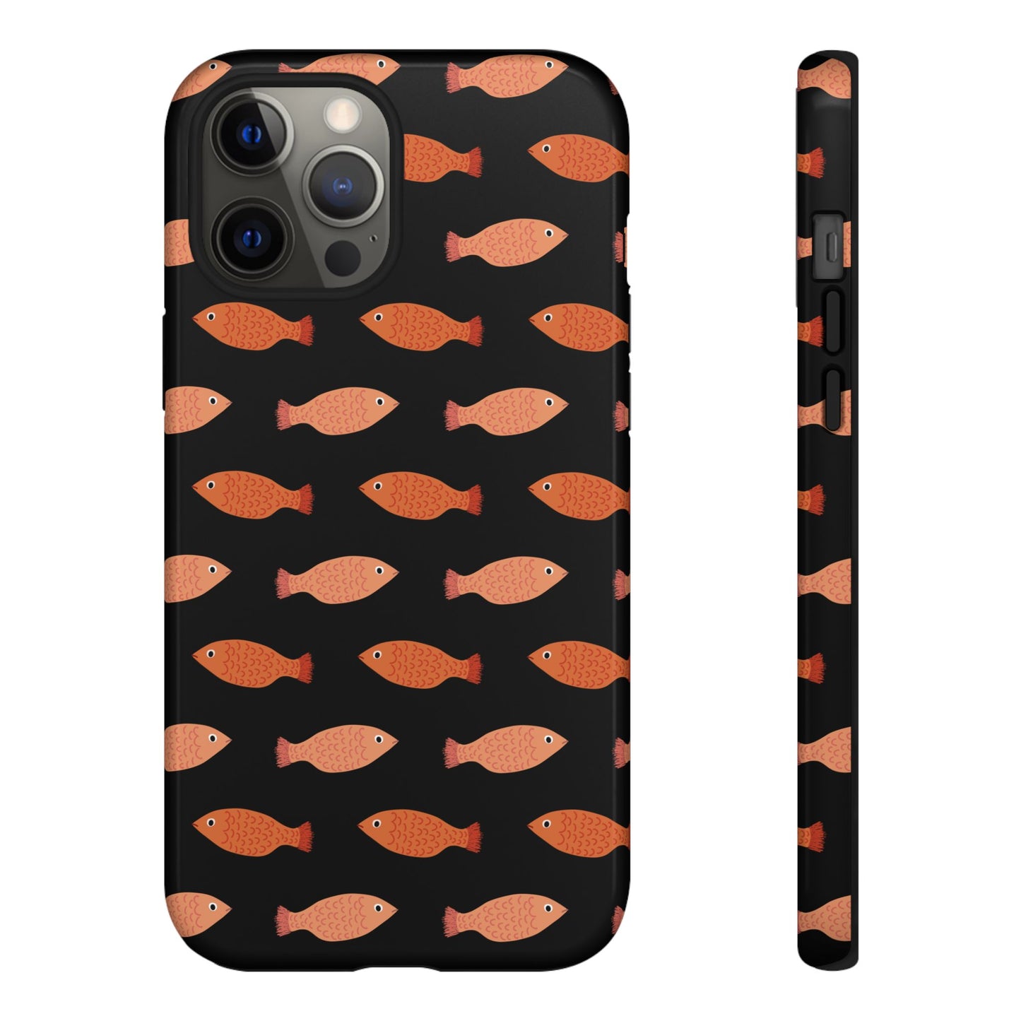 Fish Phone Case Black