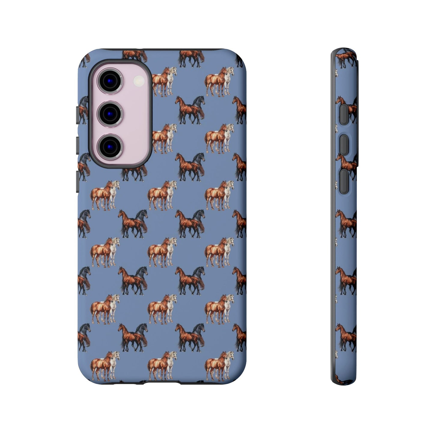 Horse Phone Case Blue