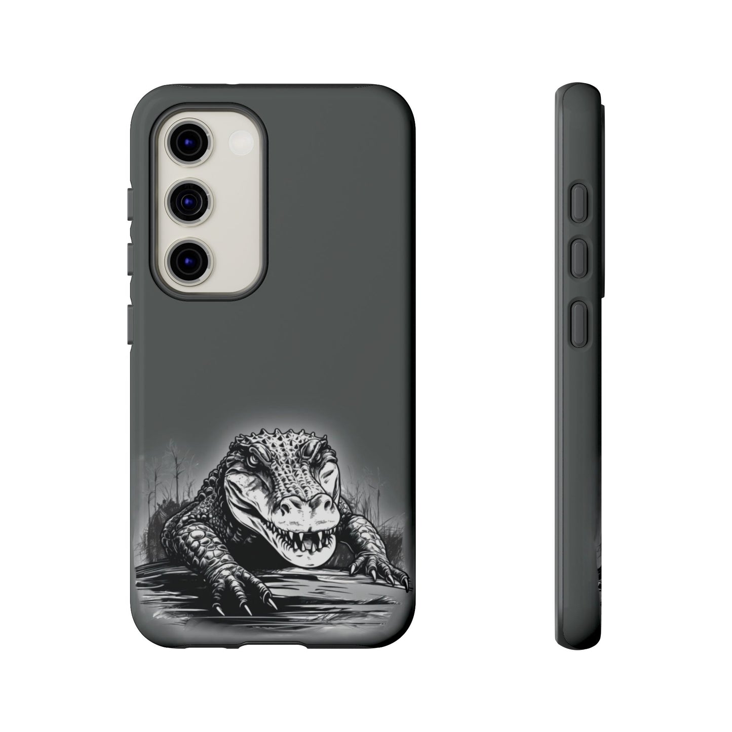 Gator Phone Case Gray