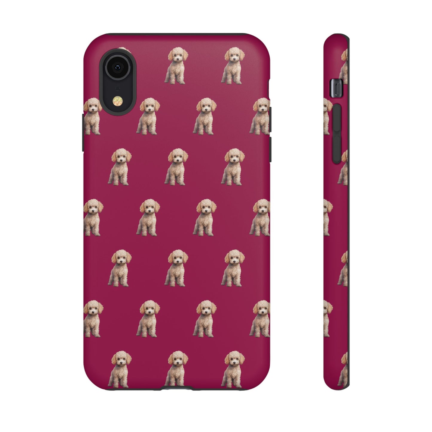 Poodle Phone Case Berry