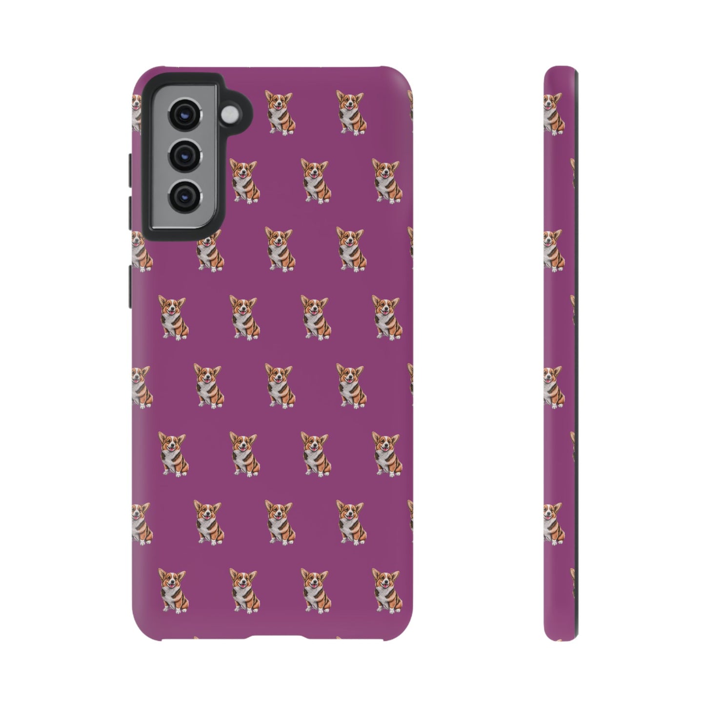 Corgi Phone Case Pink