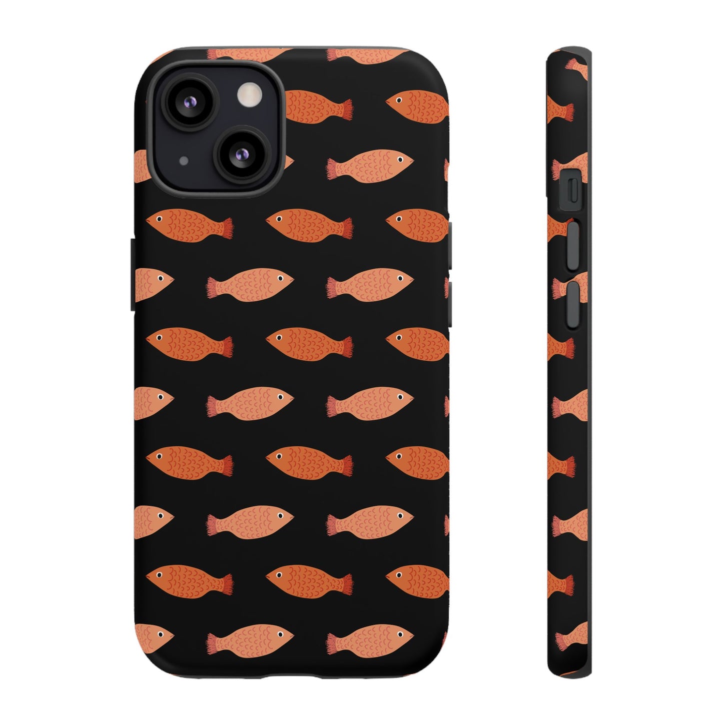 Fish Phone Case Black