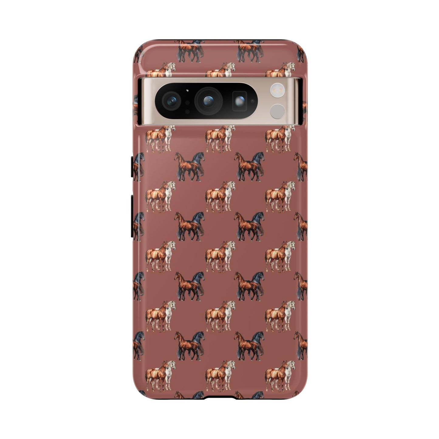 Horse Phone Case Brown