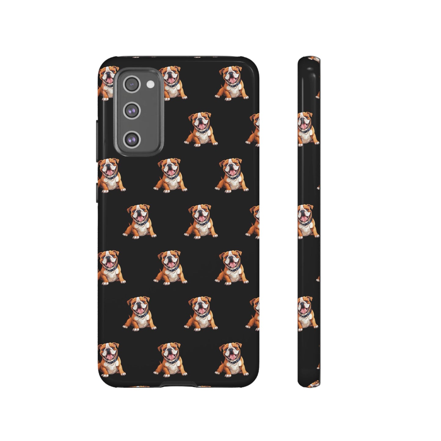 Bulldog Phone Case Black