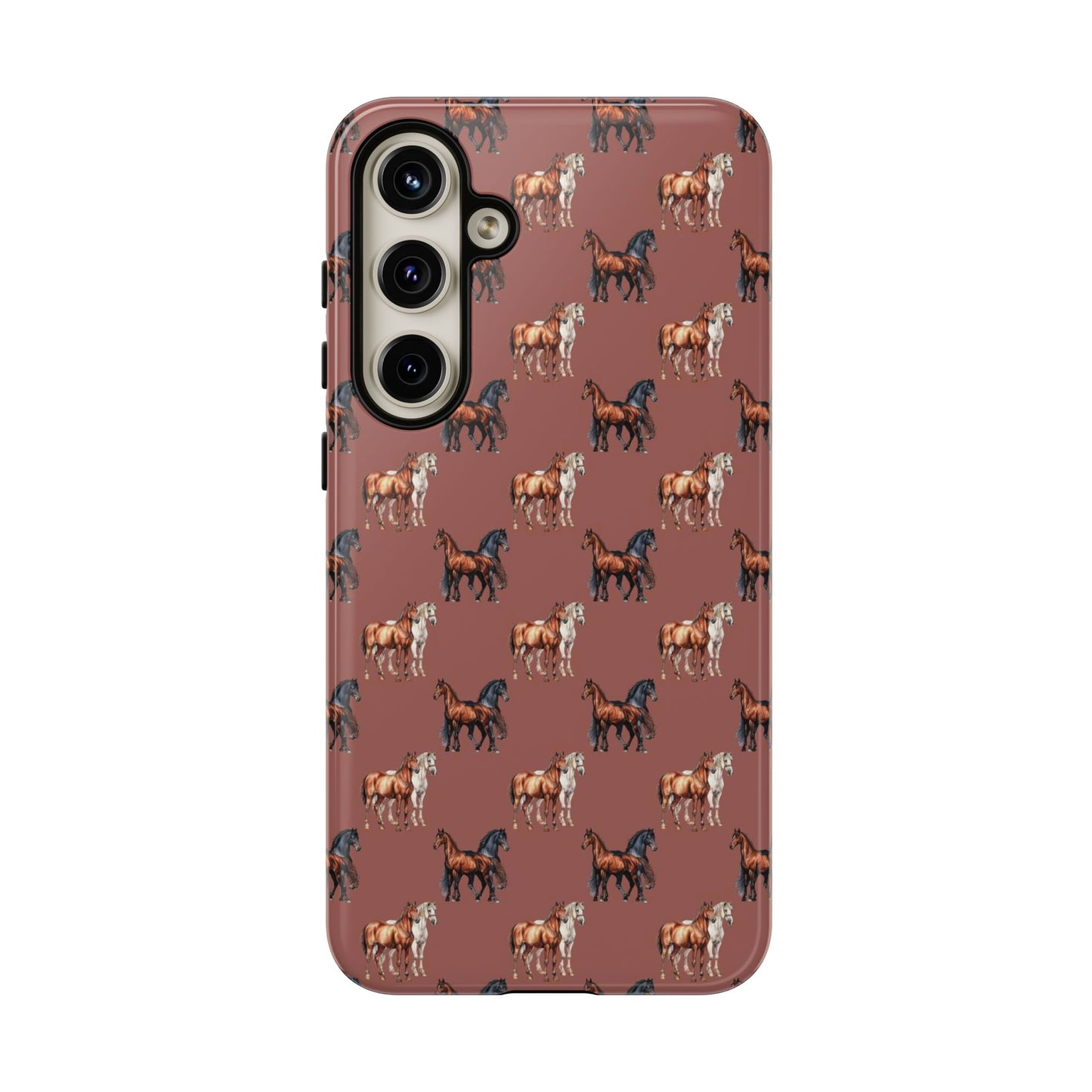 Horse Phone Case Brown