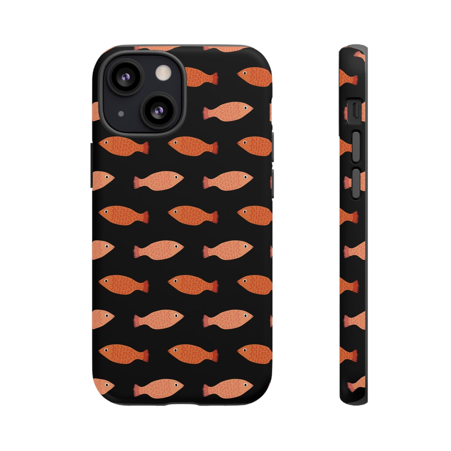 Fish Phone Case Black