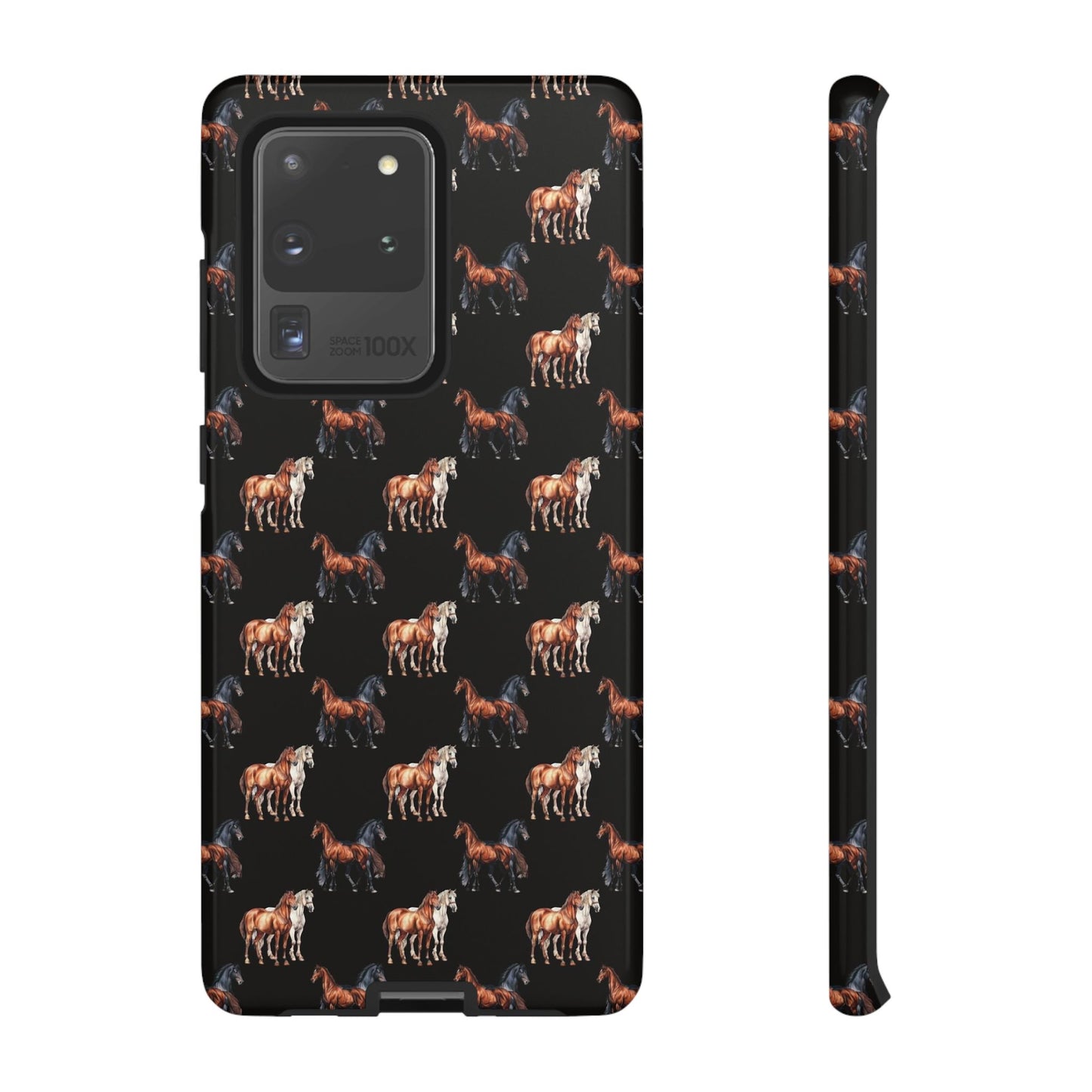 Horse Phone Case Black