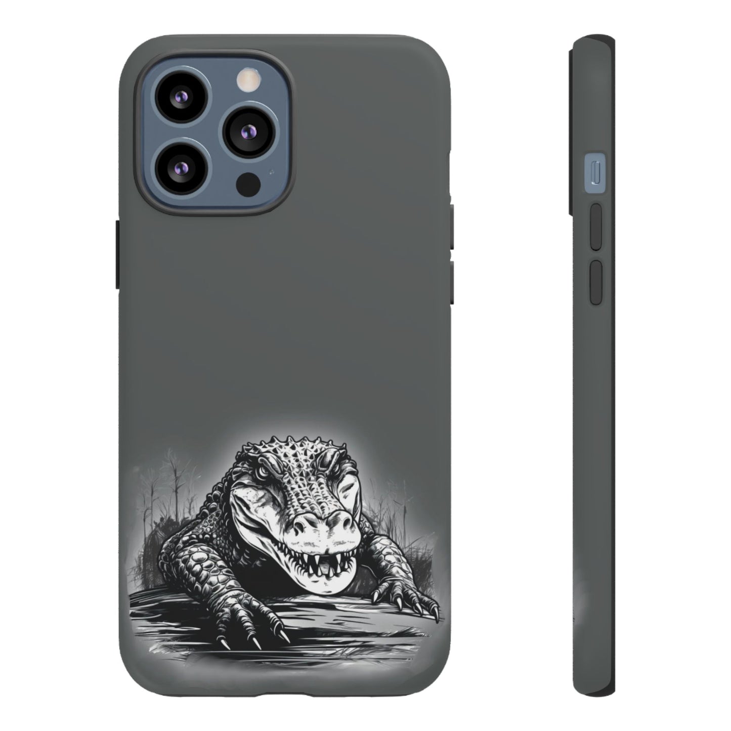 Gator Phone Case Gray