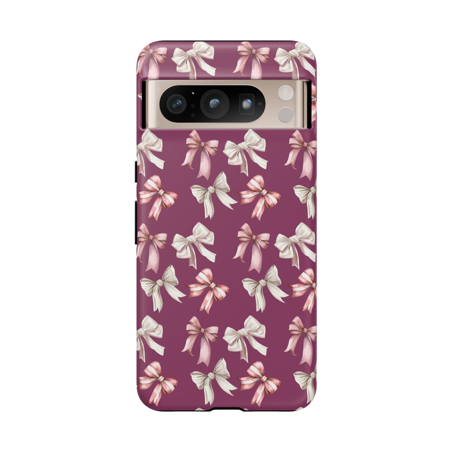 Bow Phone Case Berry