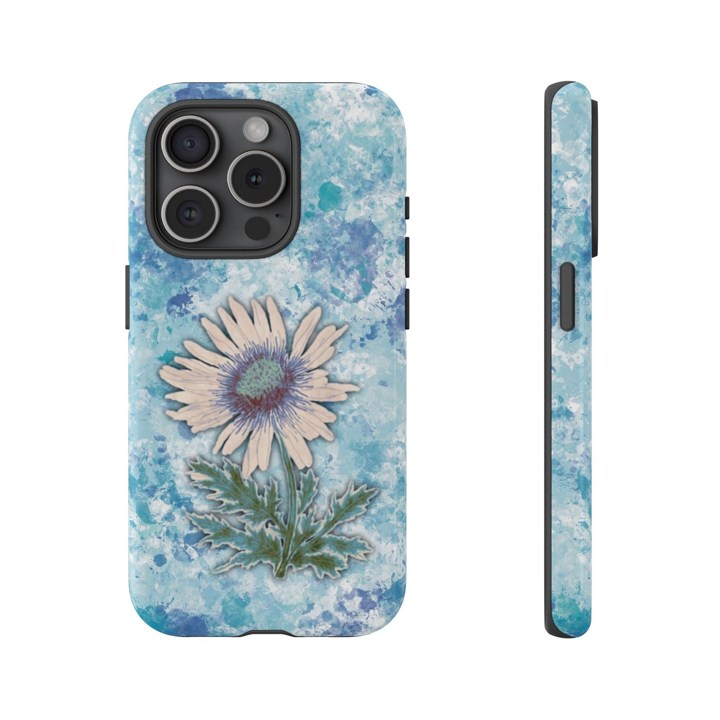 Daisy Phone Case Blue