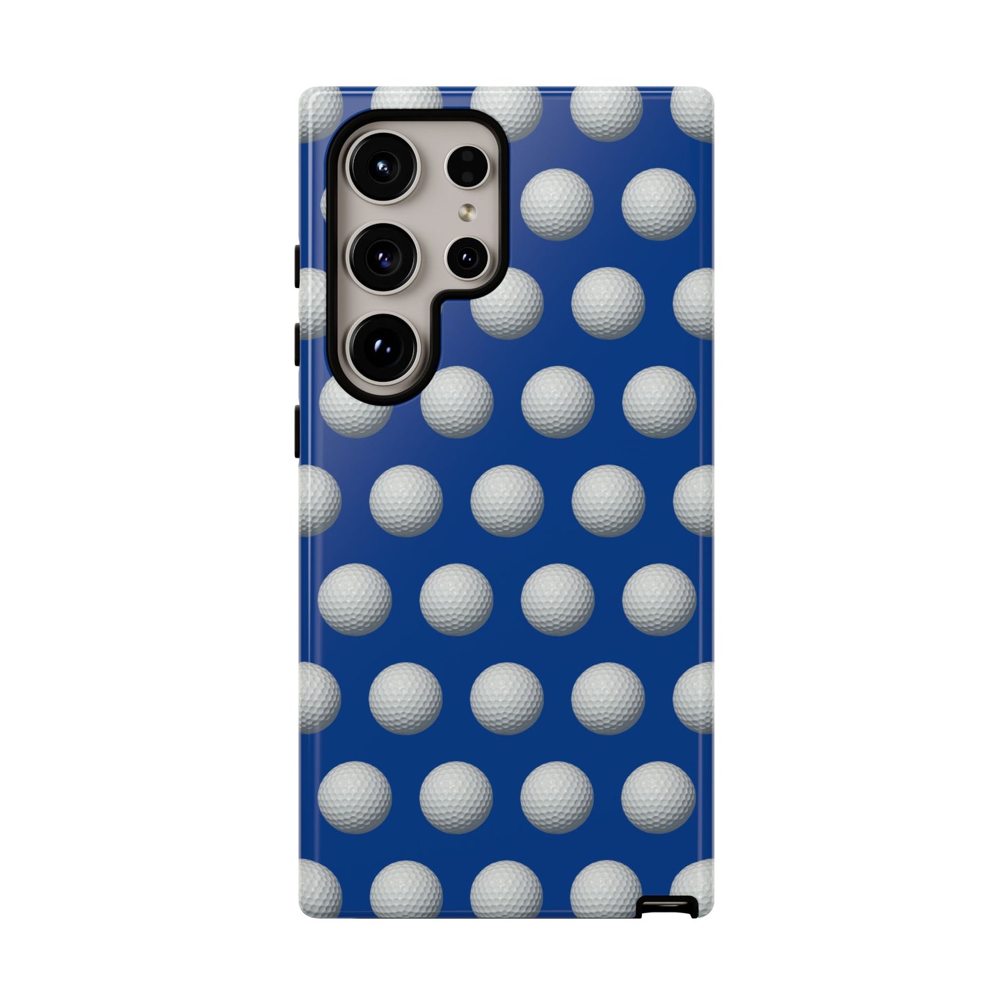 Golf Ball Phone Case Blue