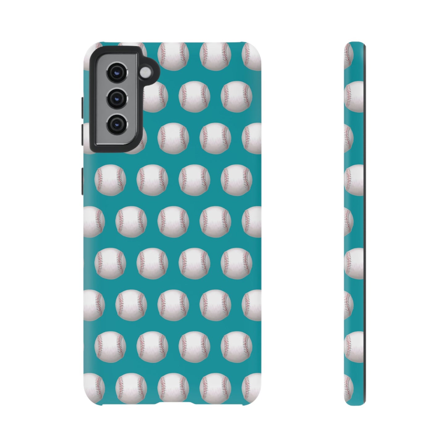 Baseball Phone Case Teal