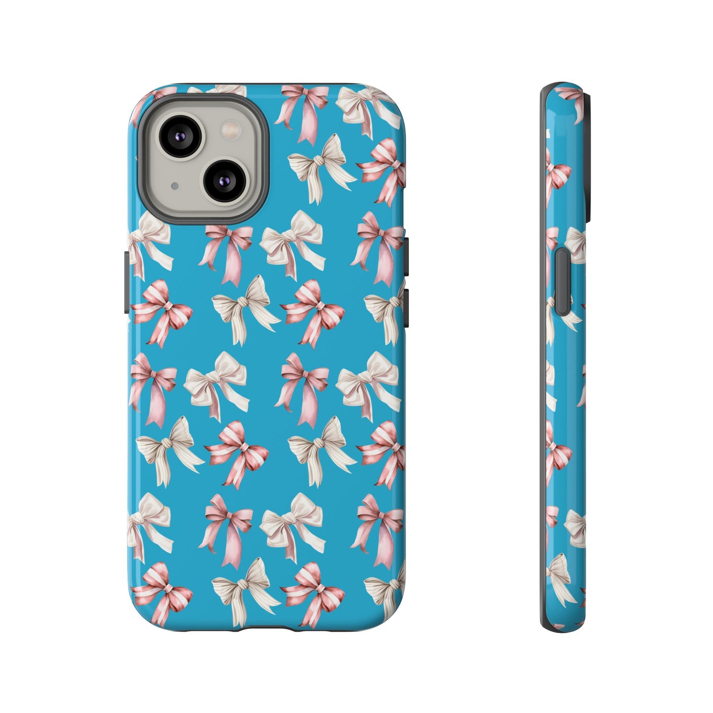 Bow Phone Case Turquoise