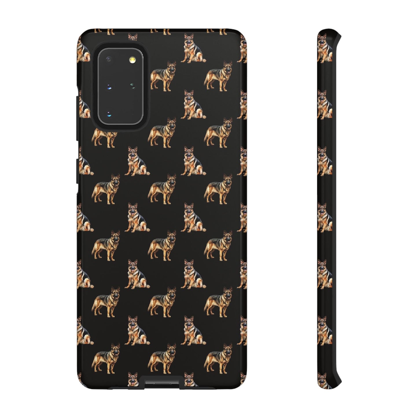 German Shepherd Phone Case Black