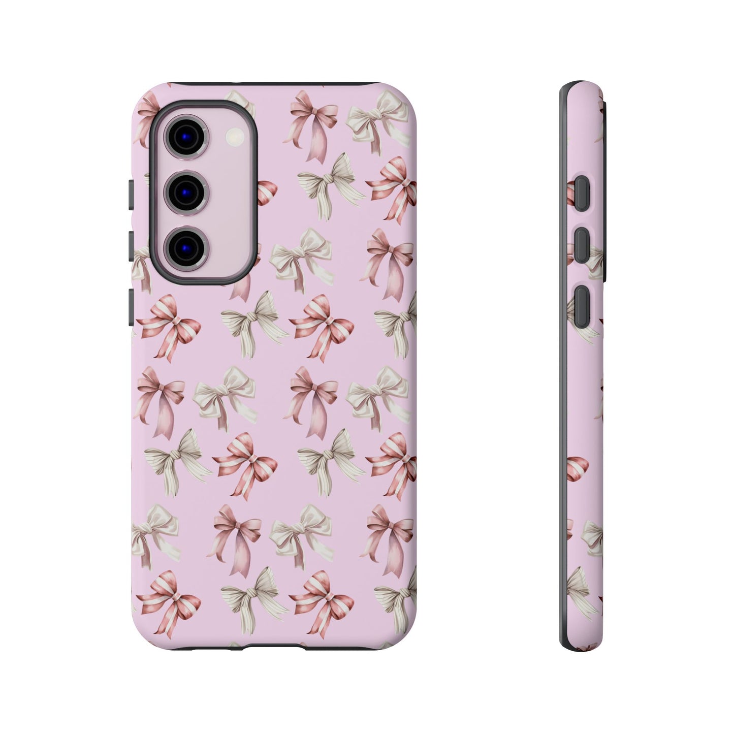 Bow Phone Case Pale Pink