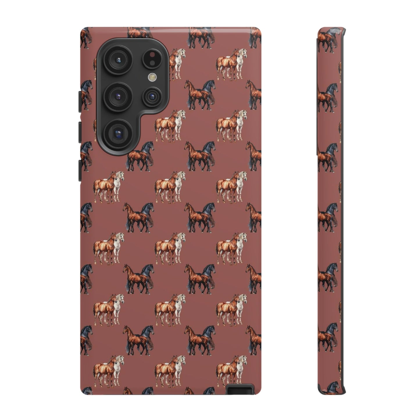 Horse Phone Case Brown