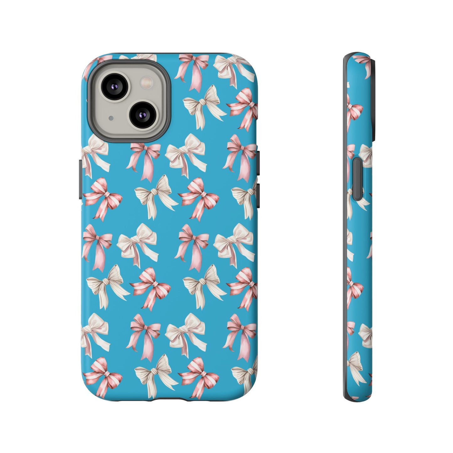 Bow Phone Case Turquoise