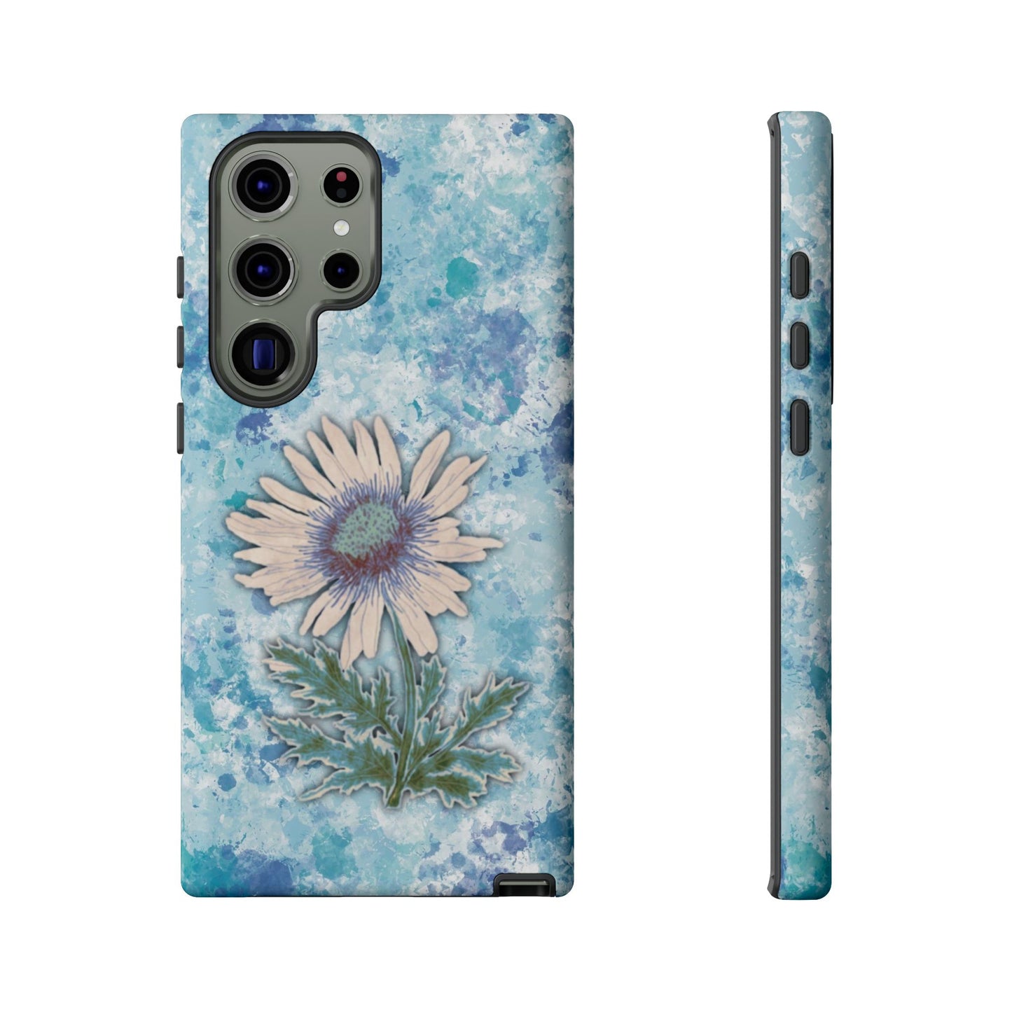 Daisy Phone Case Blue