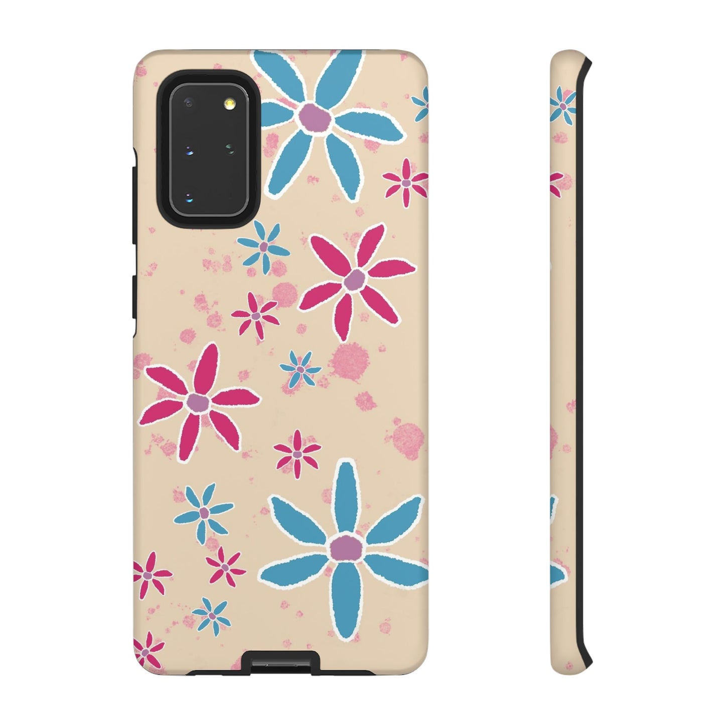 Flower Phone Case Cream