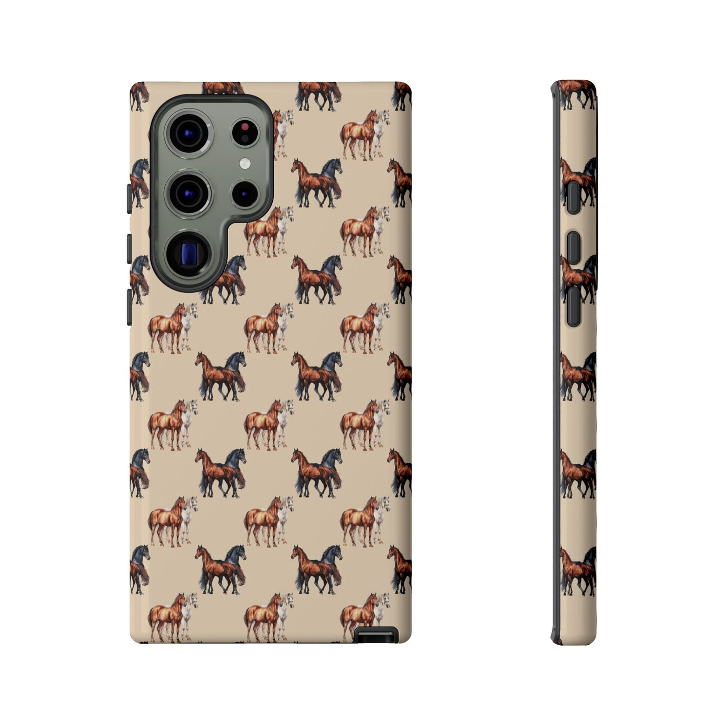 Horse Phone Case Cream