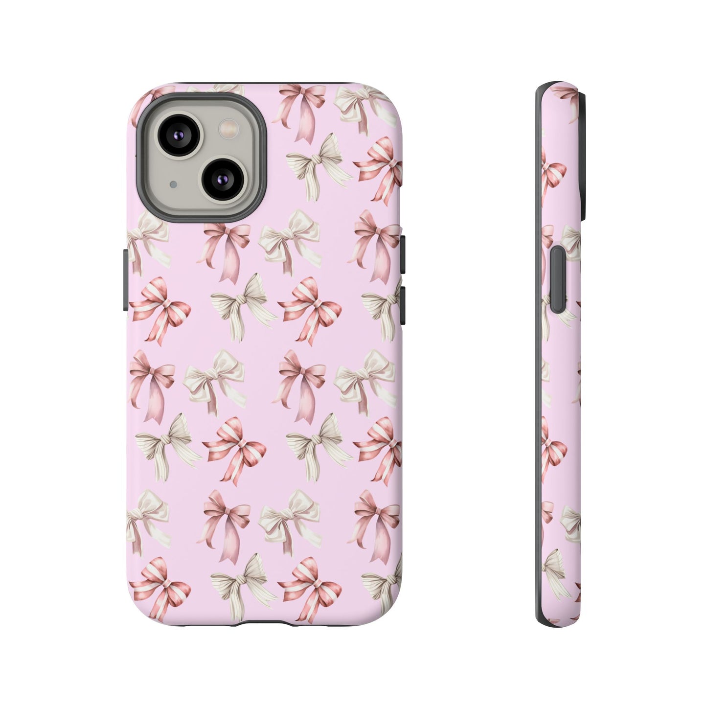 Bow Phone Case Pale Pink