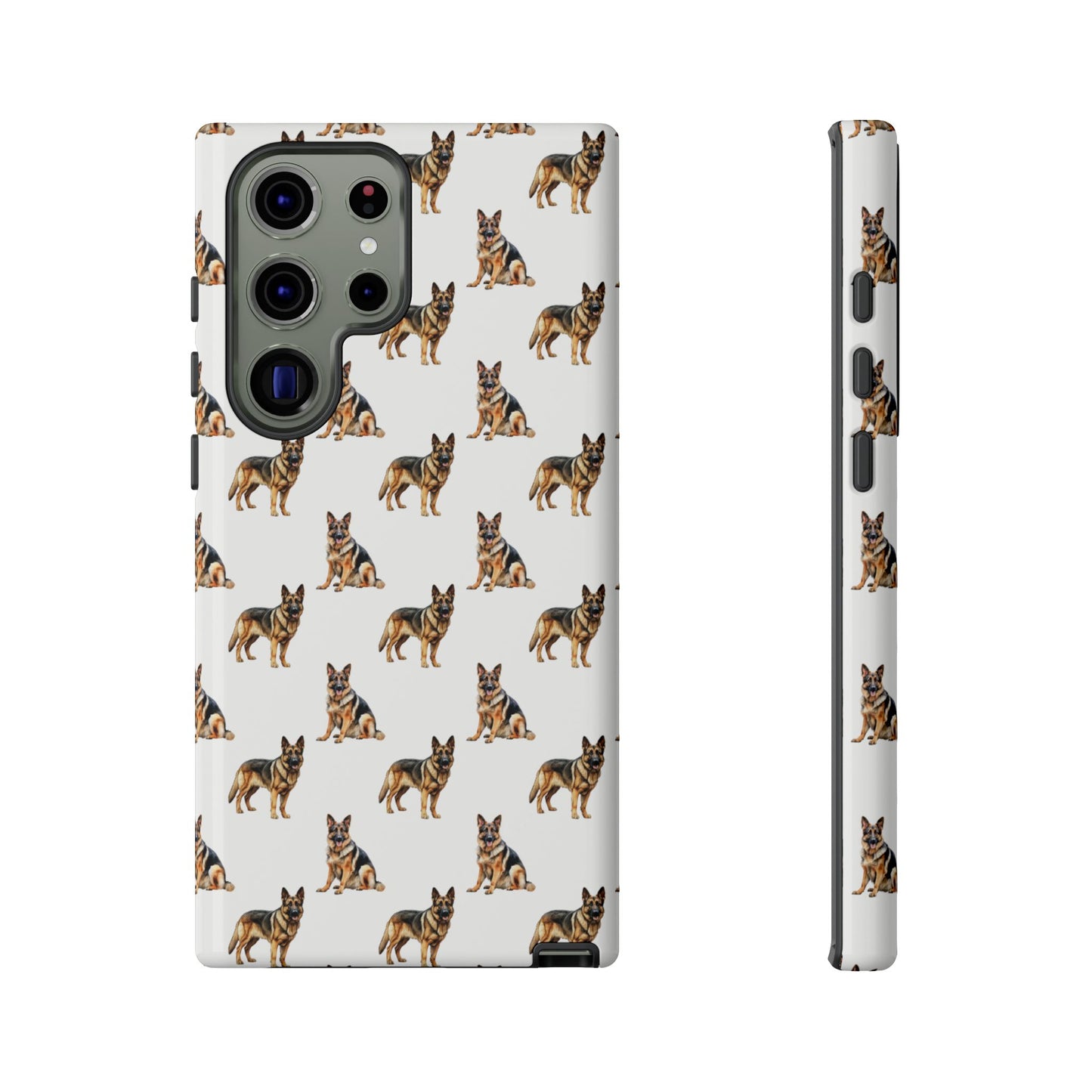 German Shepherd Phone Case White